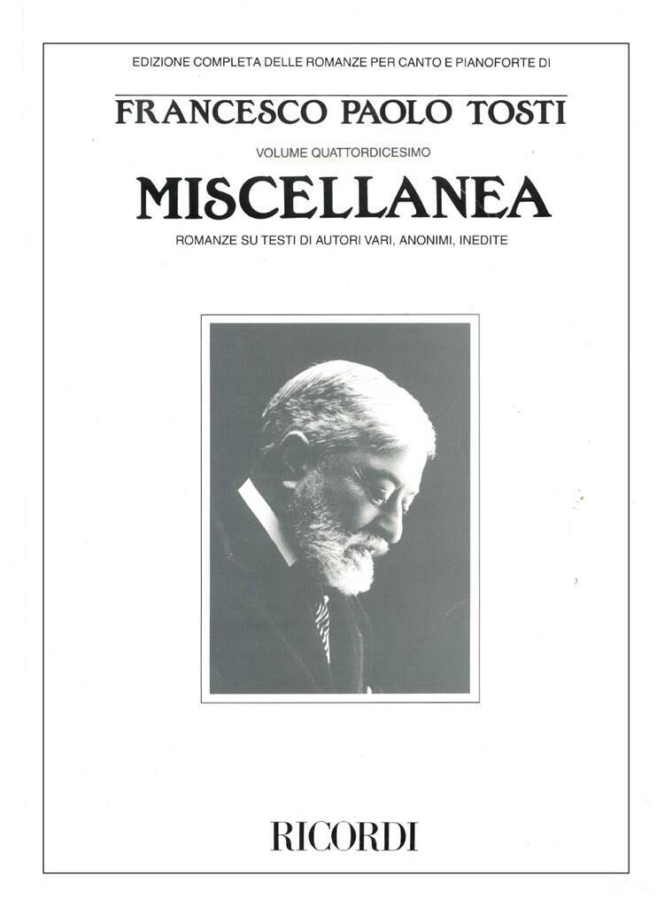 Knjiga MISCELLANEA CHANT FRANCESCO PAOLO TOST