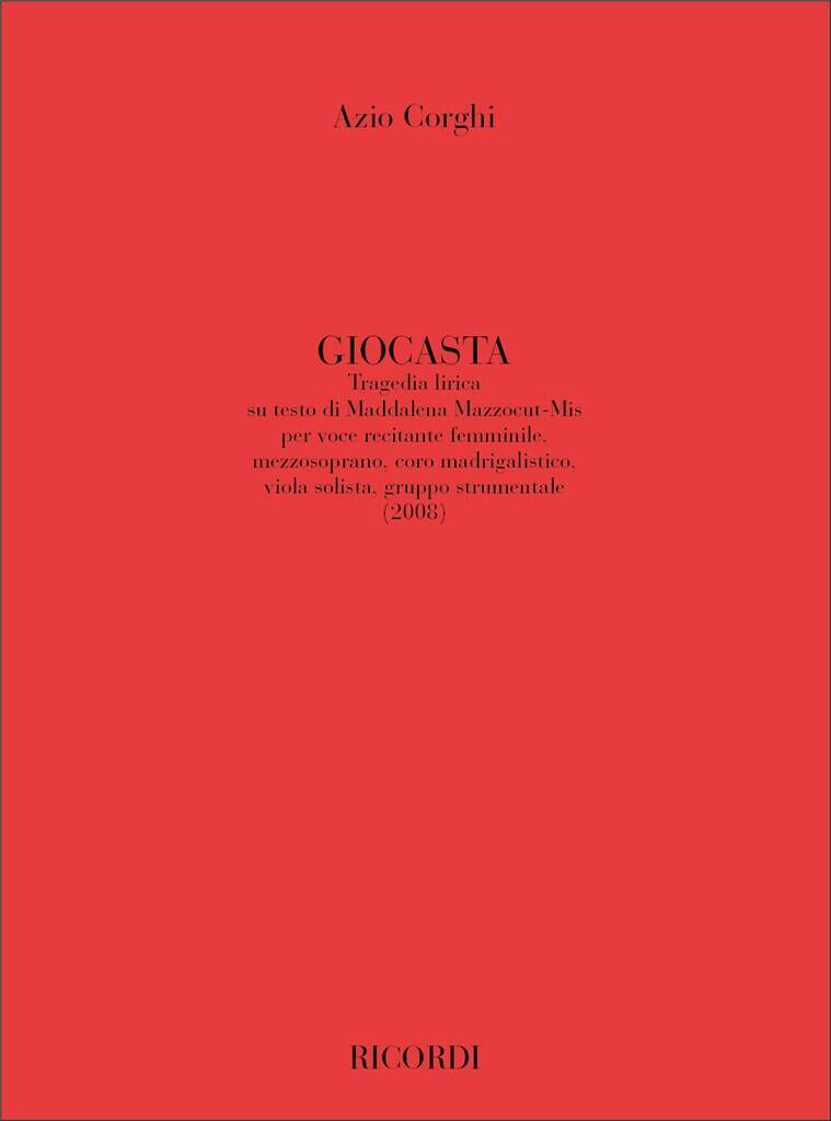 Book GIOCASTA AZIO CORGHI