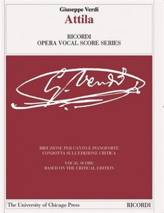 Knjiga ATTILA CHANT GIUSEPPE VERDI