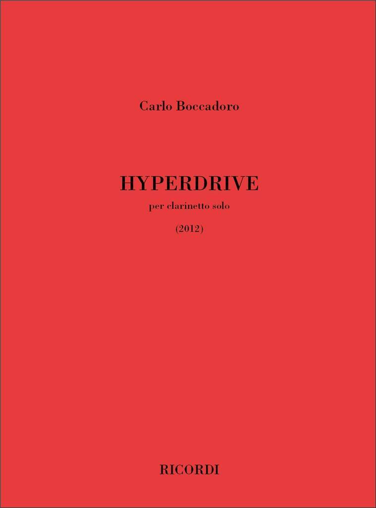 Buch HYPERDRIVE CLARINETTE CARLO BOCCADORO