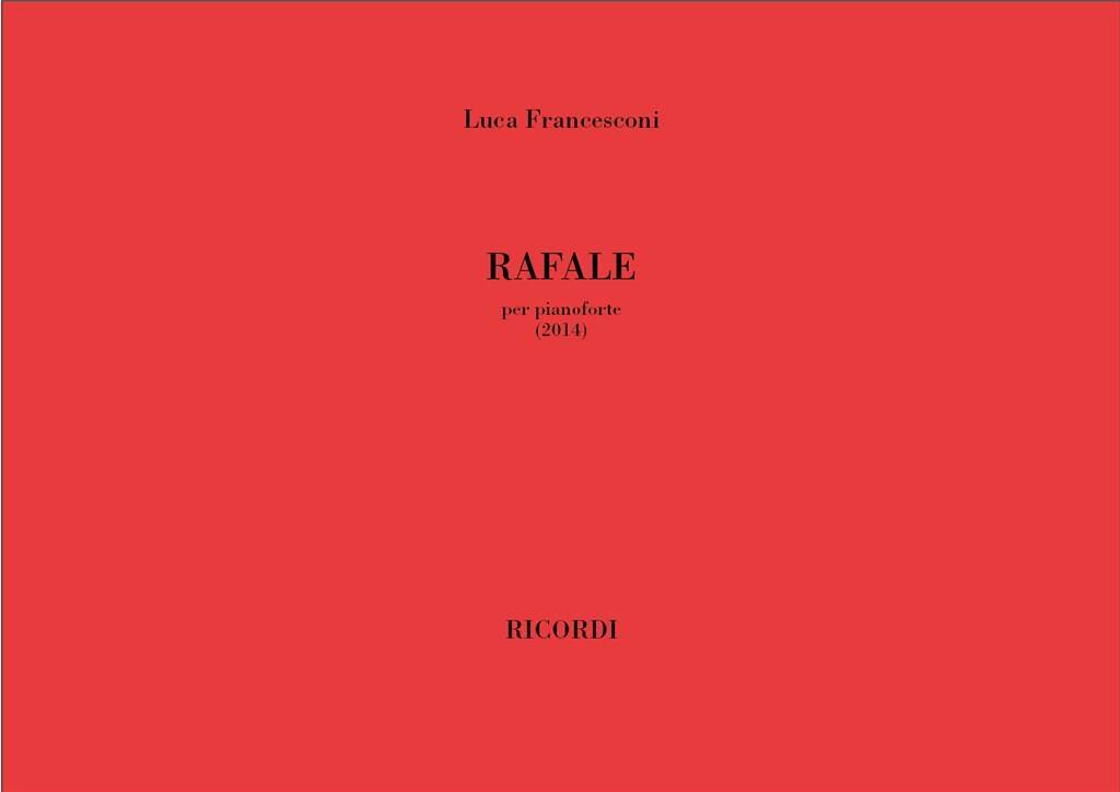 Livro RAFALE PIANO LUCA FRANCESCONI