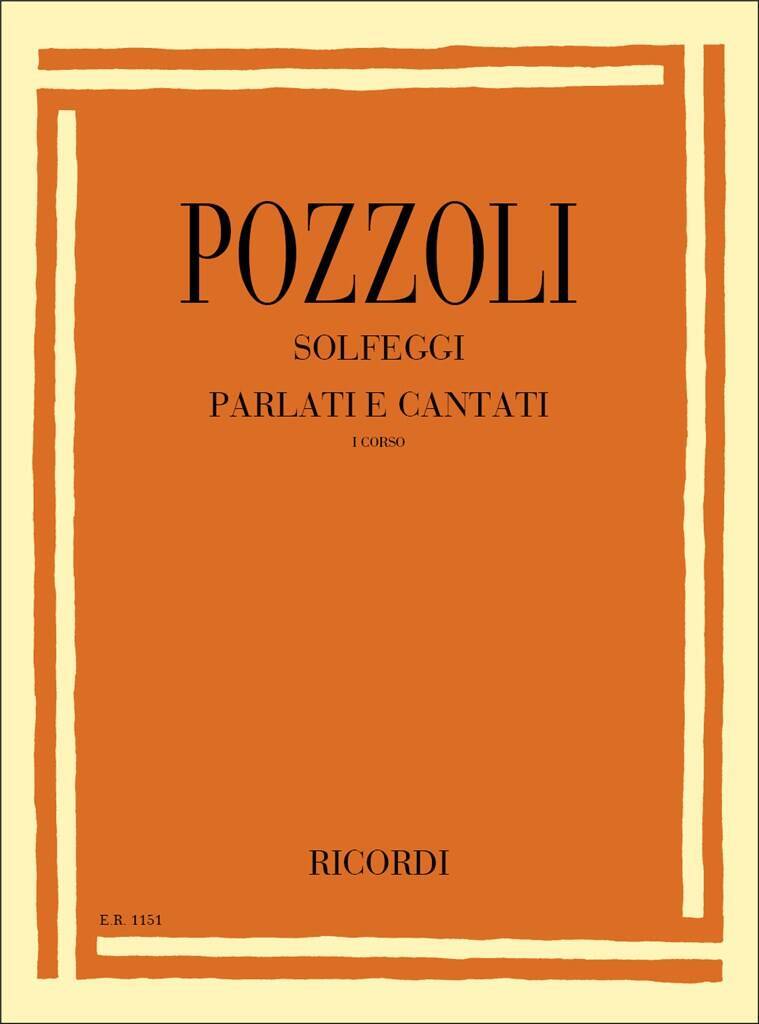 Knjiga SOLFEGGI PARLATI E CANTATI ETTORE POZZOLI