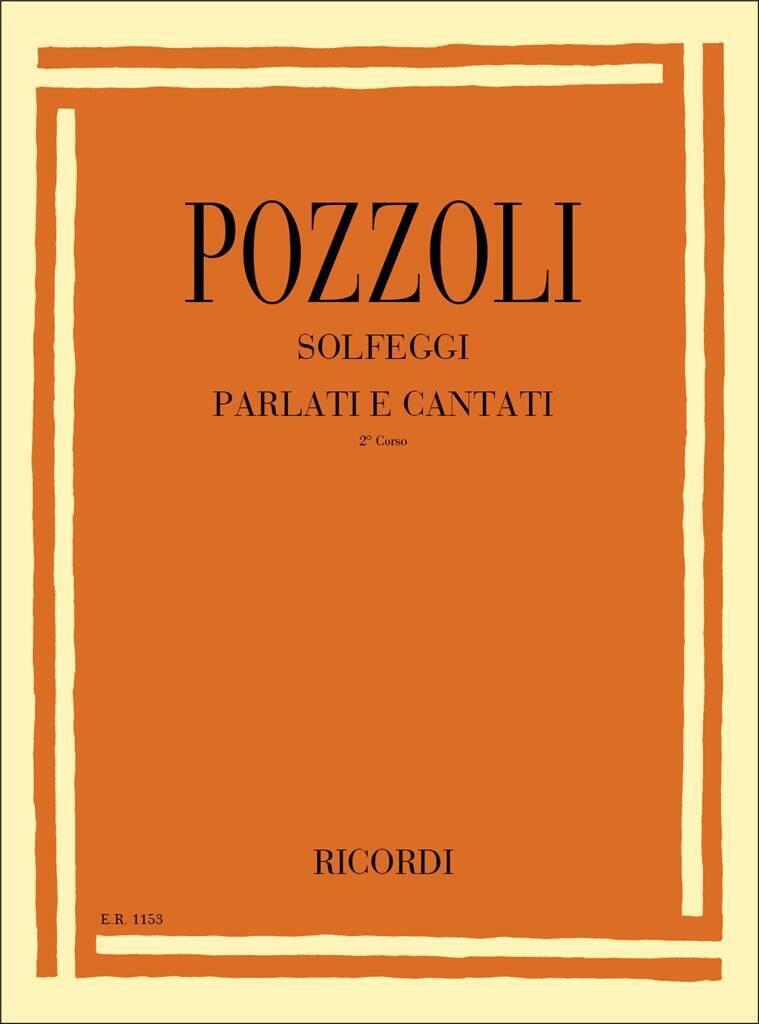 Knjiga SOLFEGGI PARLATI E CANTATI ETTORE POZZOLI