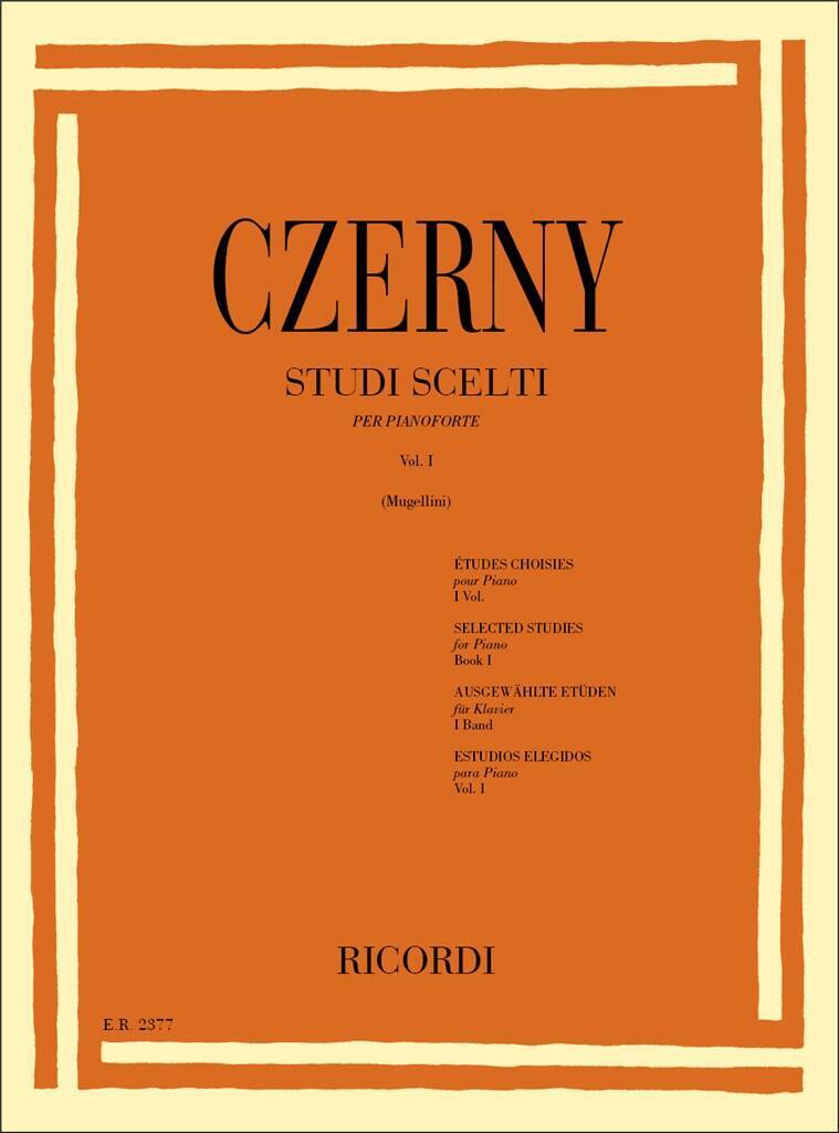 Knjiga STUDI SCELTI PIANO CARL CZERNY