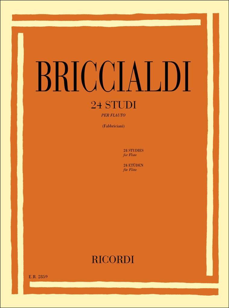 Book 24 STUDI FLUTE TRAVERSIERE GIULIO BRICCIALDI