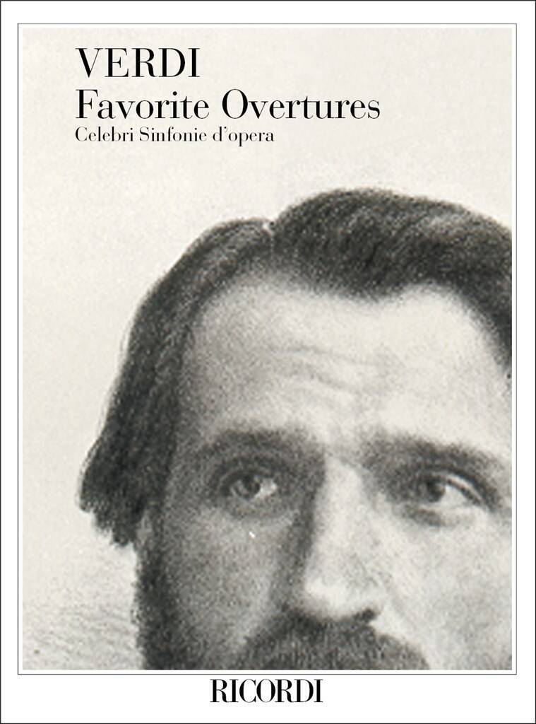 Knjiga FAVORITE OVERTURES GIUSEPPE VERDI