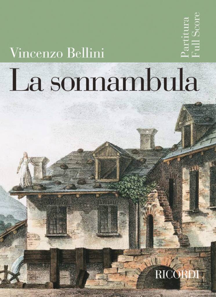 Knjiga LA SONNAMBULA VINCENZO BELLINI