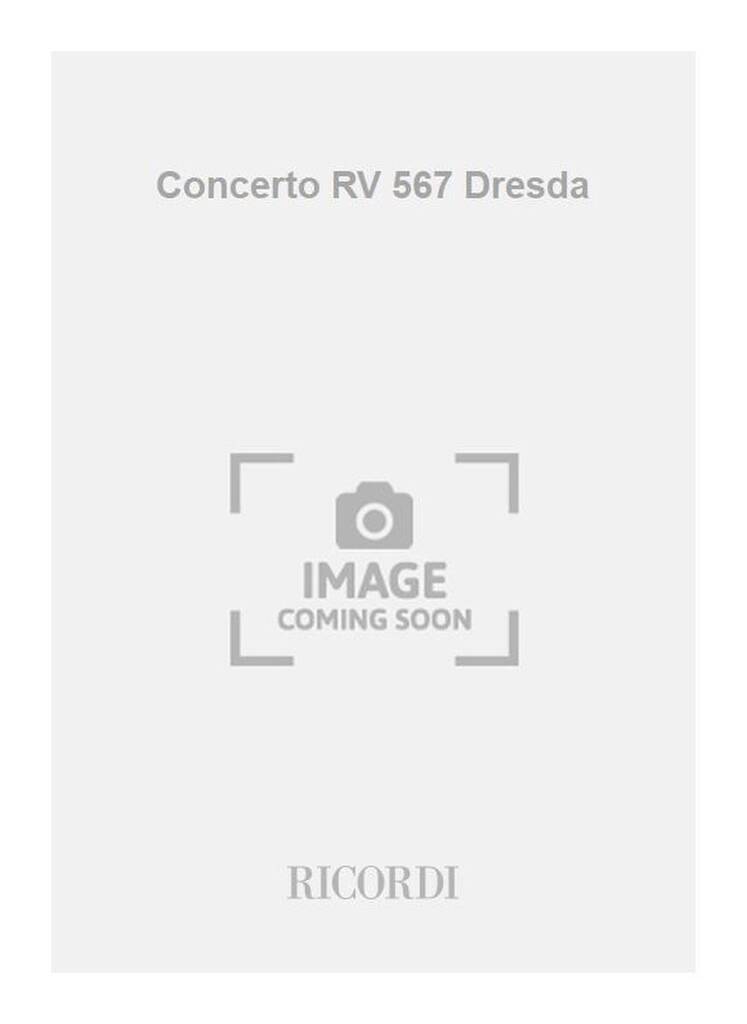 Książka CONCERTO RV 567 DRESDA ANTONIO VIVALDI