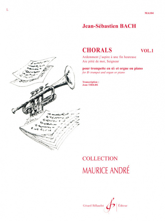 Knjiga CHORALS VOLUME 1 BACH JEAN-SEBASTIEN