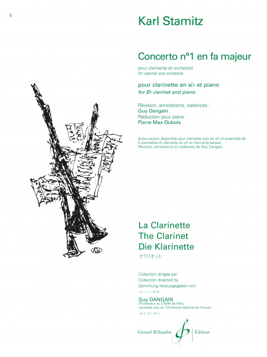Knjiga CONCERTO STAMITZ KARL