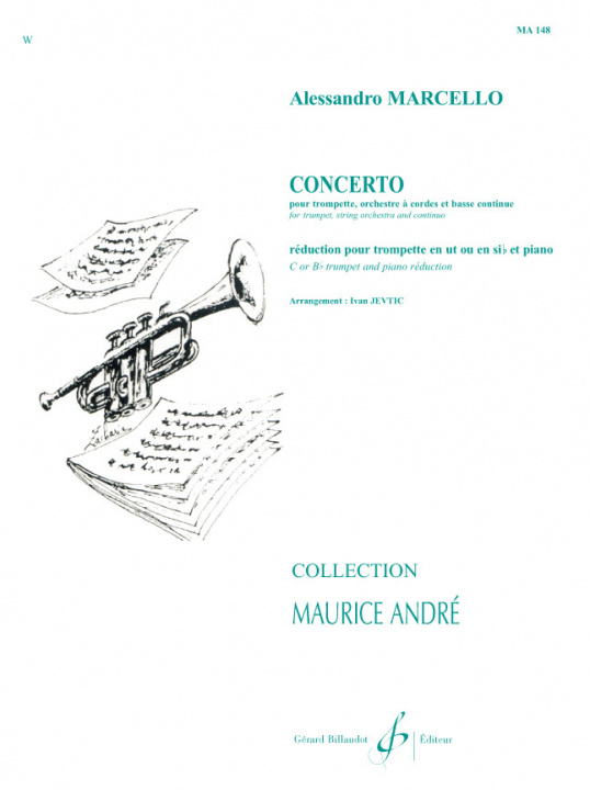 Knjiga CONCERTO MARCELLO ALESSANDRO