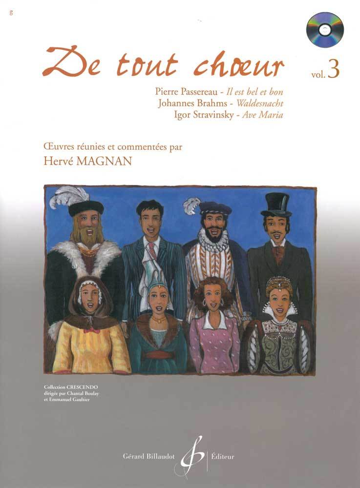 Knjiga DE TOUT CHOEUR VOLUME 3 MAGNAN HERVE