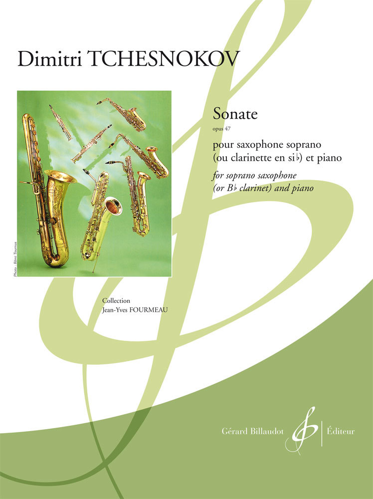 Knjiga SONATE OPUS 47 TCHESNOKOV DIMITRI