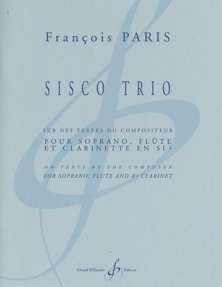 Knjiga SISCO TRIO PARIS FRANA OIS