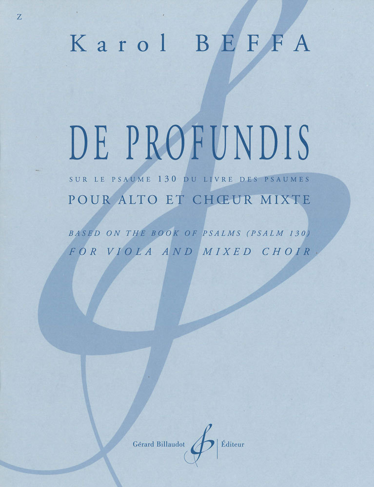 Knjiga DE PROFUNDIS BEFFA KAROL