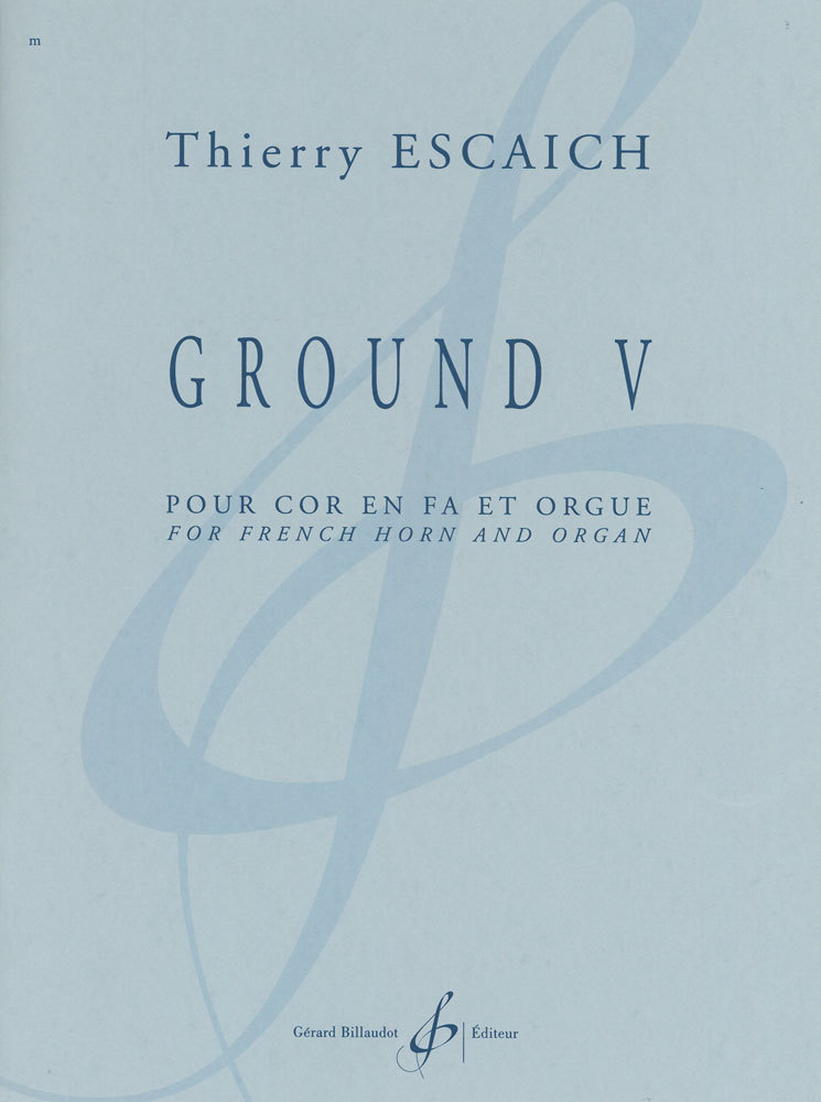 Book GROUND V ESCAICH THIERRY