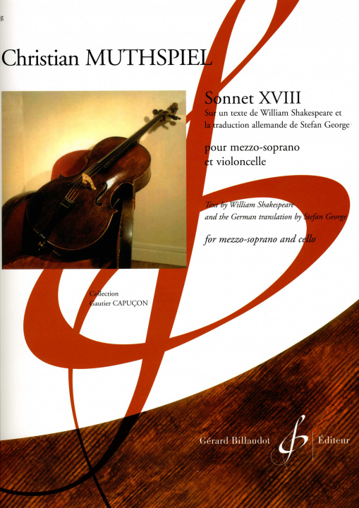 Knjiga SONNET XVIII MUTHSPIEL CHRISTIAN