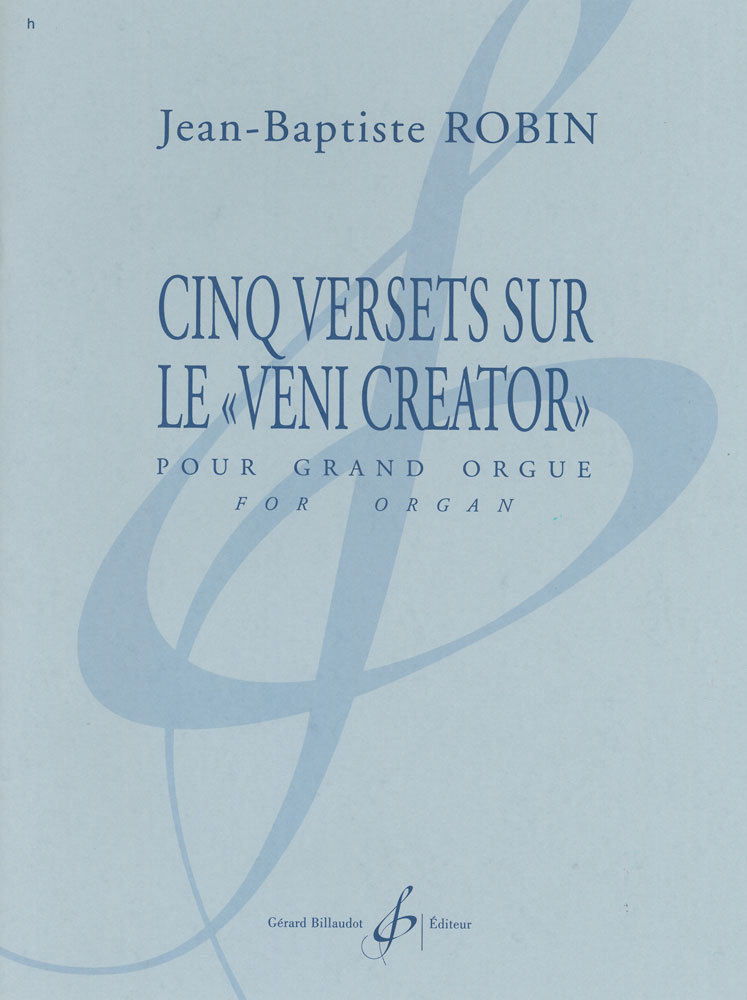 Libro CINQ VERSETS SUR LE -VENI CREATOR- ROBIN JEAN-BAPTISTE