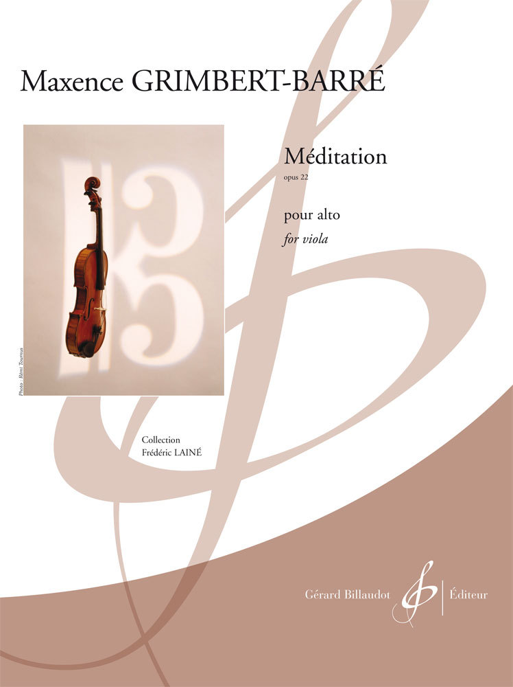 Książka MEDITATION OPUS 22 GRIMBERT-BARRE