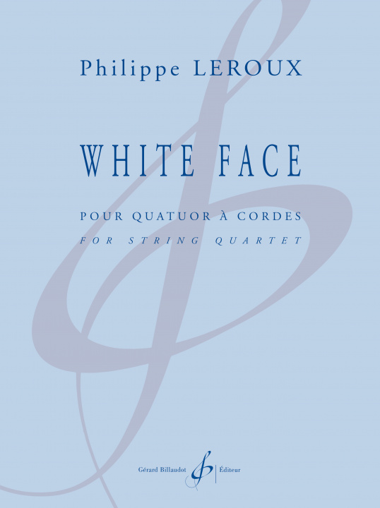 Knjiga WHITE FACE LEROUX PHILIPPE