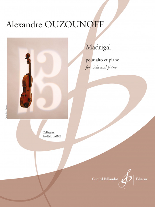 Book MADRIGAL OUZOUNOFF ALEXANDRE