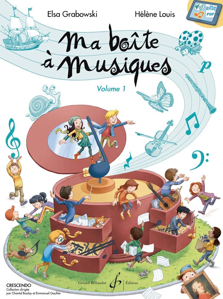 Knjiga MA BOITE A MUSIQUES VOLUME 1 GRABOWSKI ELSA
