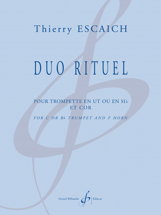 Knjiga DUO RITUEL ESCAICH THIERRY
