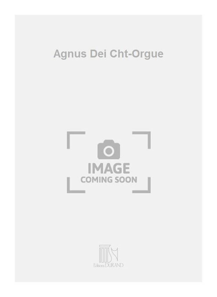 Book AGNUS DEI CHT-ORGUE CHANT LOTTE