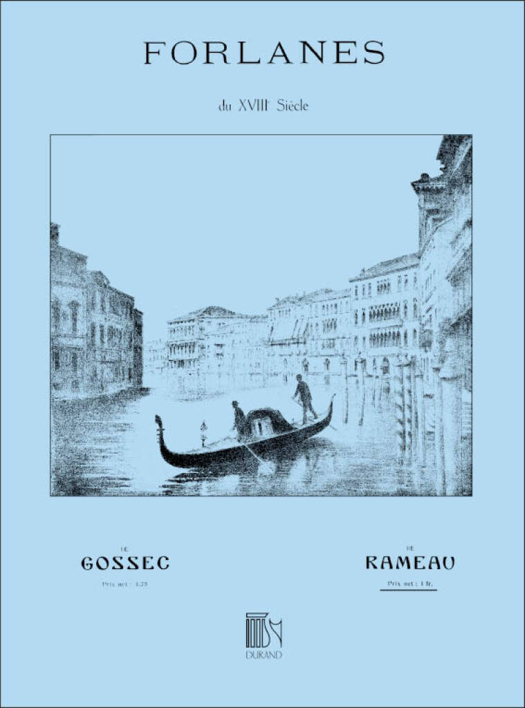 Book FORLANE PIANO  PIANO JEAN-PHILIPPE RAMEAU
