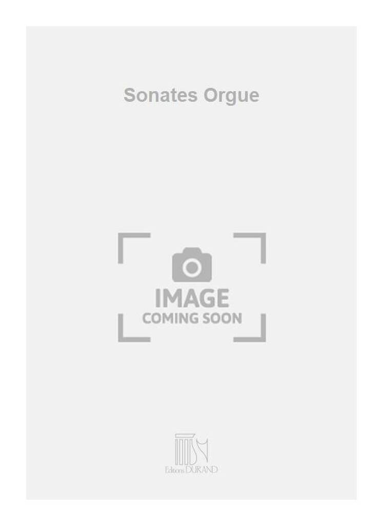 Książka SONATES ORGUE  ORGUE JOHANN SEBASTIAN BAC