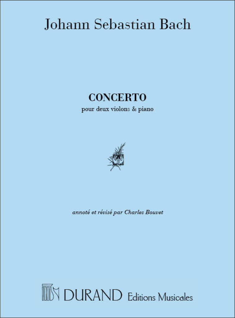 Knjiga CONCERTO VIOLON JOHANN SEBASTIAN BAC