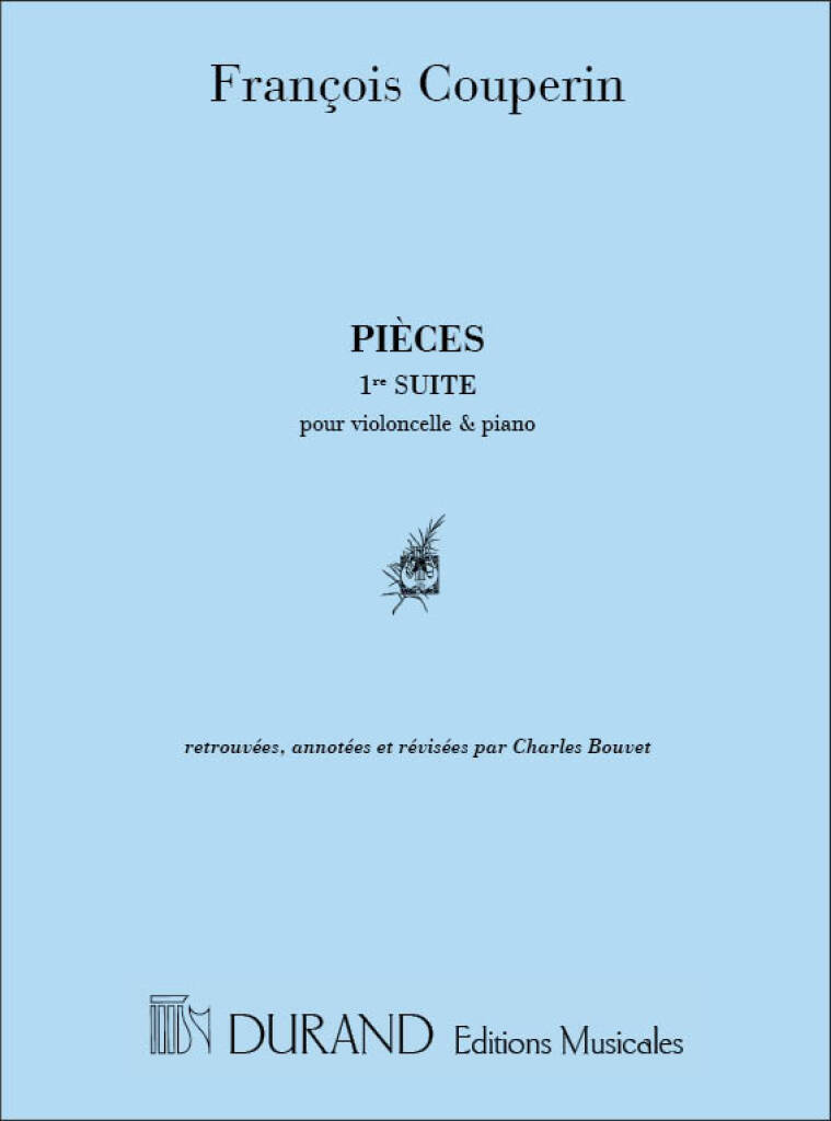Buch PIECES 1  VIOLONCELLE FRANCOIS COUPERIN