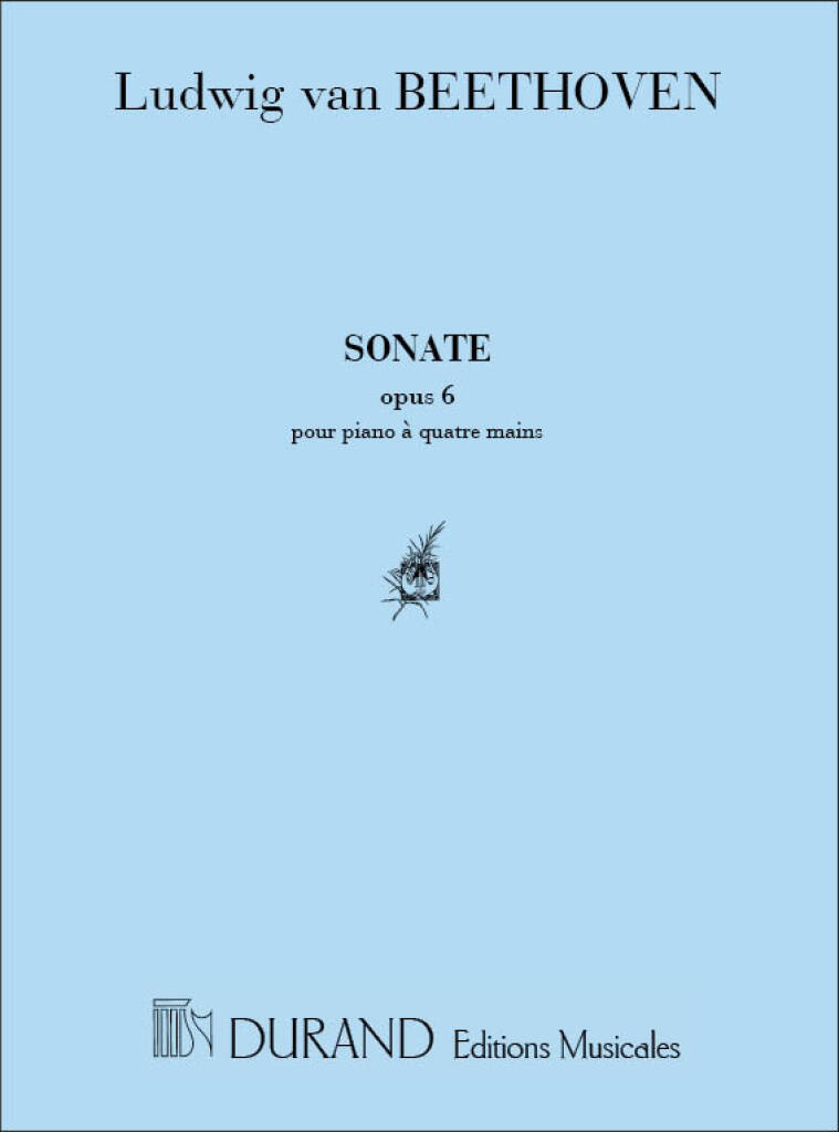 Knjiga SONATE OP 64 MAINS PIANO LUDWIG VAN BEETHOVEN