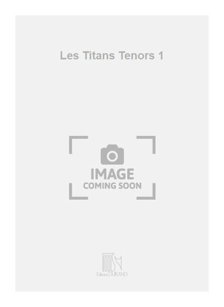 Βιβλίο LES TITANS TENORS 1 CHANT CAMILLE SAINT-SAENS