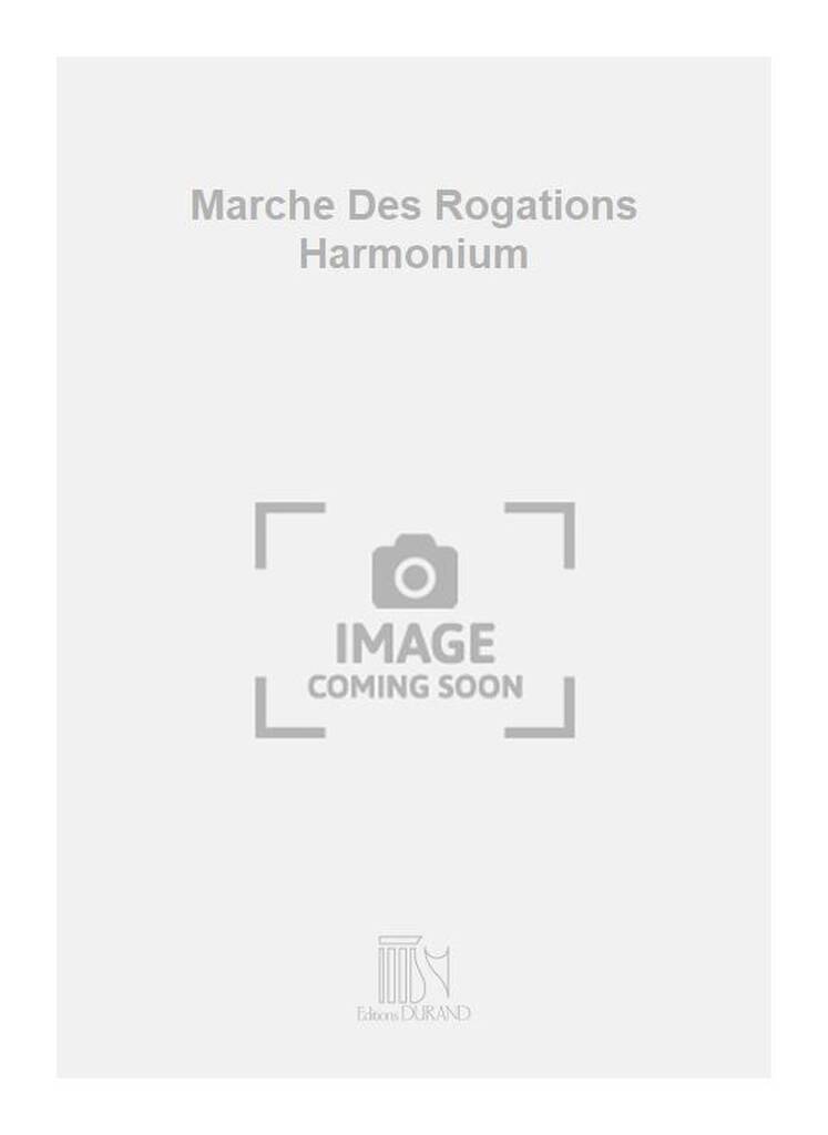 Książka MARCHE DES ROGATIONS HARMONIUM  ORGUE EUGENE GIGOUT