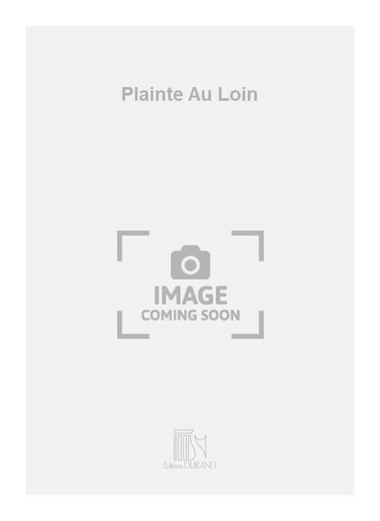 Knjiga PLAINTE AU LOIN FLUTE TRAVERSIERE PAUL DUKAS
