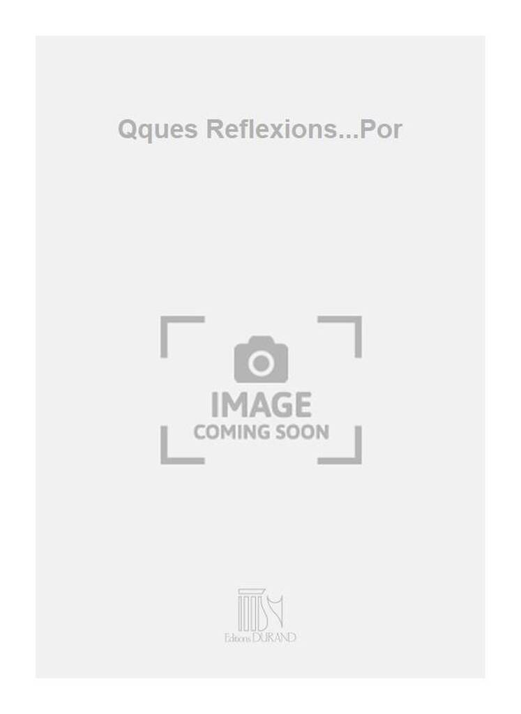 Buch QQUES REFLEXIONS...POR  FORMATION MUSICALE ISIDORE PHILIPP