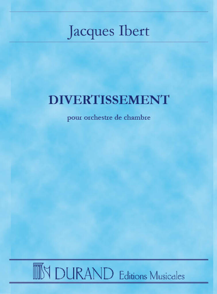 Knjiga DIVERTISSEMENT JACQUES IBERT