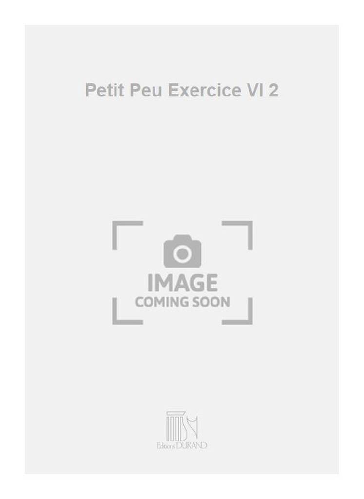 Buch PETIT PEU EXERCICE VL 2  CHANT DARIUS MILHAUD