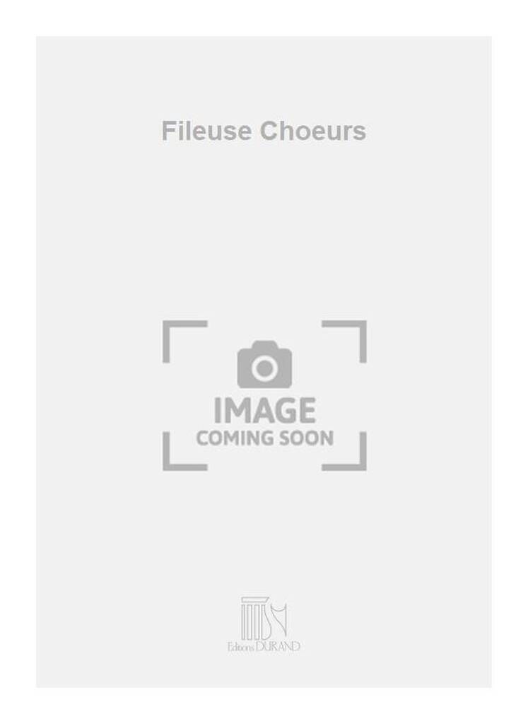 Kniha FILEUSE CHOEURS  CHANT GEORGES LOTH