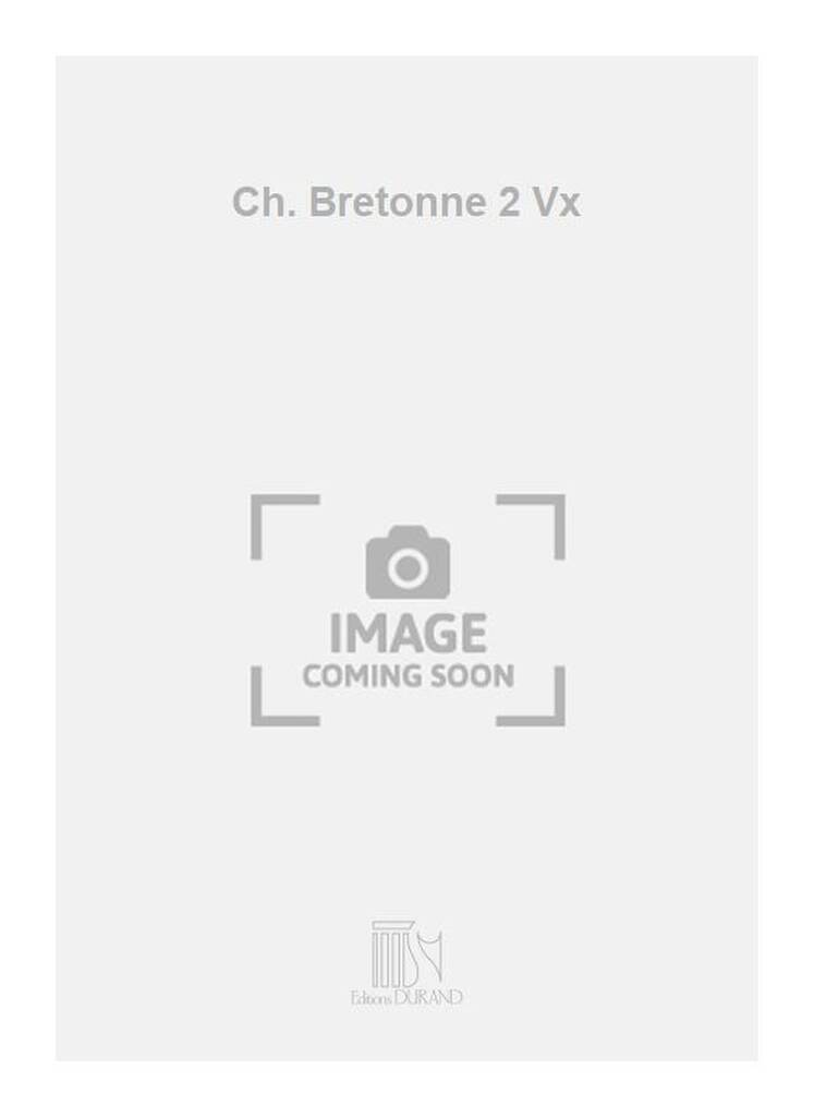 Książka CH. BRETONNE 2 VX  CHANT GUY DELAMORINIERE