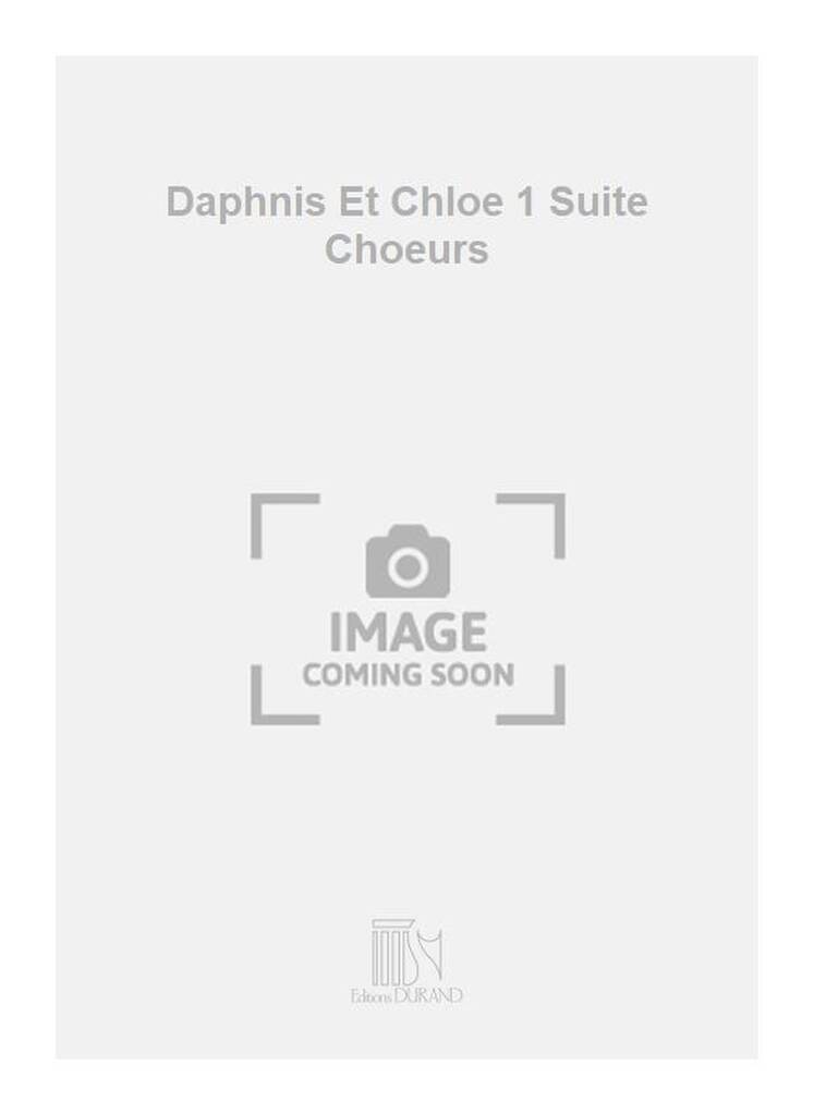 Книга DAPHNIS ET CHLOE 1 SUITE CHOEURS CHANT MAURICE RAVEL