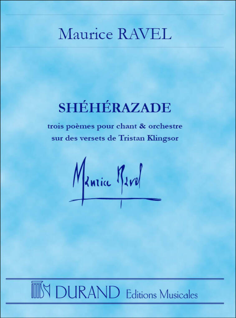 Книга SHEHERAZADE ORCHESTRE MAURICE RAVEL