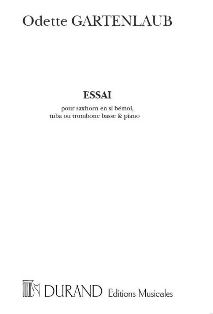 Knjiga ESSAI ODETTE GARTENLAUB