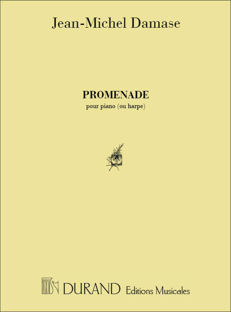 Knjiga PROMENADE PIANO JEAN-MICHEL DAMASE