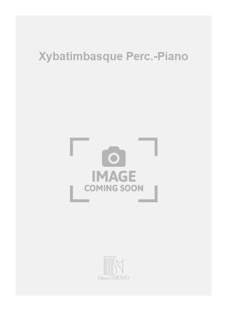 Kniha XYBATIMBASQUE PERC.-PIANO ARNAUD DEVOS