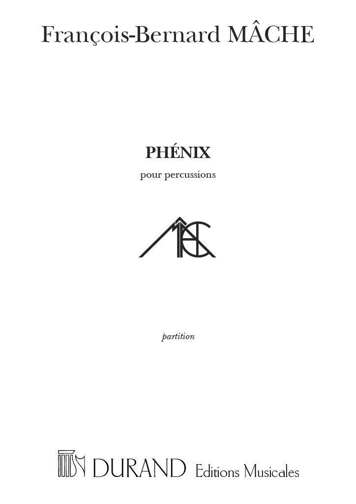 Knjiga PHENIX FRANC-BERNARD MACHE