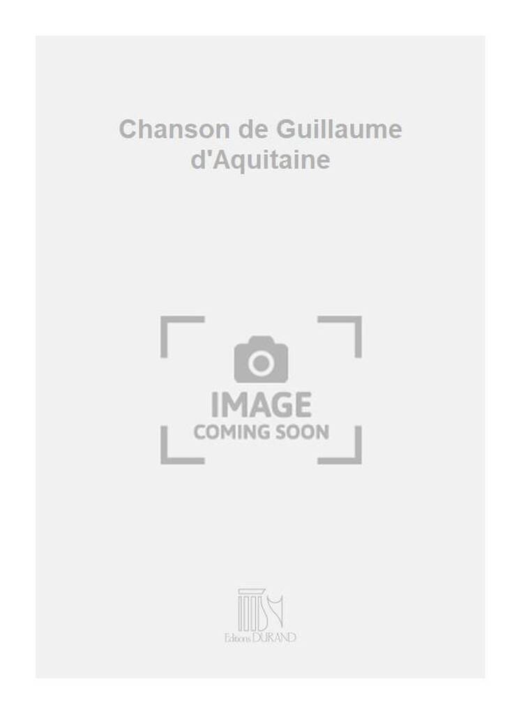 Libro CHANSON DE GUILLAUME D'AQUITAINE PHILIPPE HERSANT