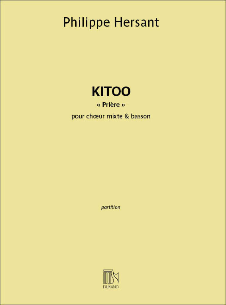 Buch KITOO CHANT PHILIPPE HERSANT