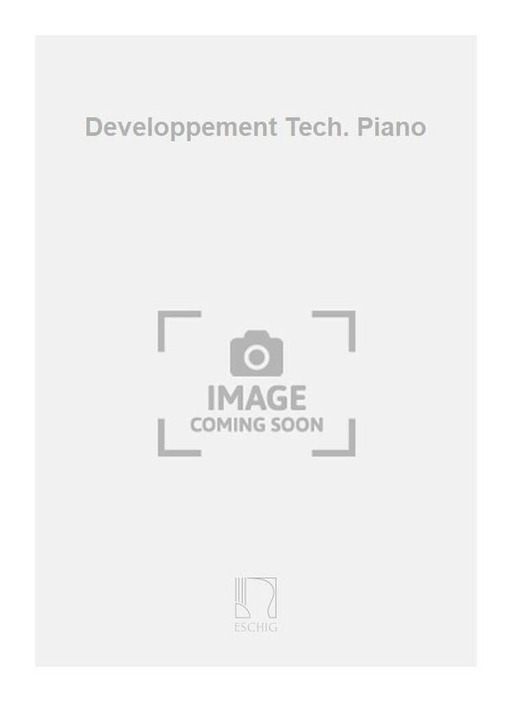 Βιβλίο DEVELOPPEMENT TECH. PIANO  FORMATION MUSICALE EUGENE COOLS
